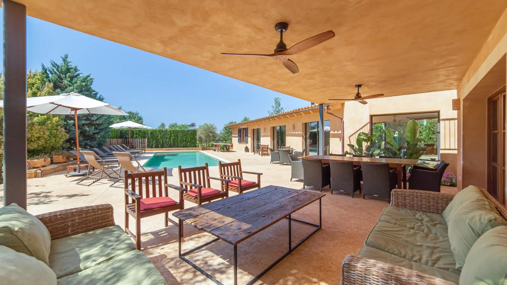 ¡Preciosa Finca Rural Can Riera Cerca De La Playa Es Trenc! Campos  Villa